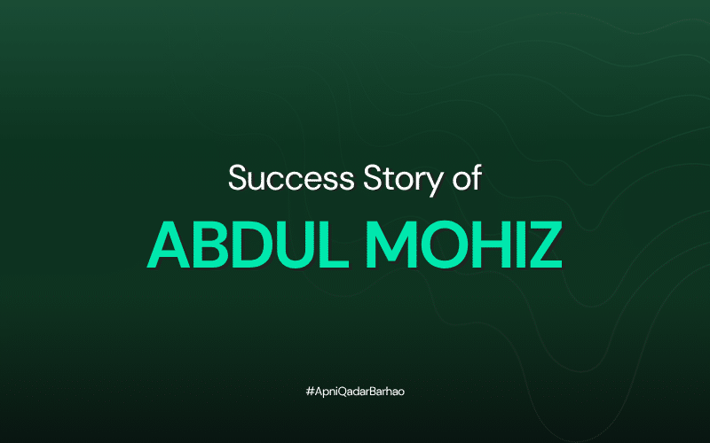 “Finally I Landed My First Client”: Abdul Mohiz’s Message to His Mentor